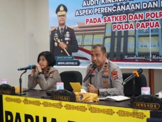 Polda Papua Barat Gelar Taklimat Awal Audit Kinerja Tahap I TA 2026