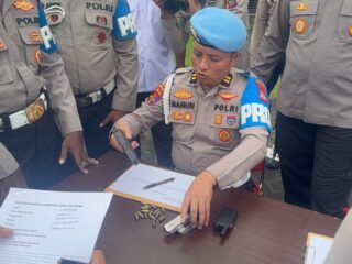 Polda Papua Barat Lakukan Pengecekan Pemegang dan Kelayakan Senjata Api Personel