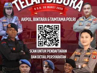 Polda Papua Barat Buka Penerimaan Anggota Polri Tahun 2026