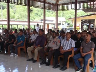 Tingkatkan Kualitas Penegakan Hukum, Polres Sarmi Gelar Penyuluhan Hukum Bersama Bidkum Polda Papua