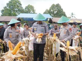 Peresmian 10 Gudang Polri, 166 SPPG di 18 Polda, dan Panen Raya Jagung Serentak Kuartal II Tahun 2026 Digelar di Manokwari