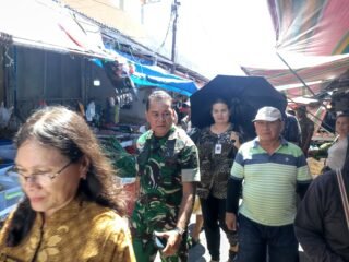 Jelang Idul Adha 1447 H, Pemerintah Kota Bitung Sinergi Bersama Unsur Forkopimda dan Kodim 1310/Bitung Sidak Pasar Pastikan Harga dan Stok Bahan Pokok Stabil