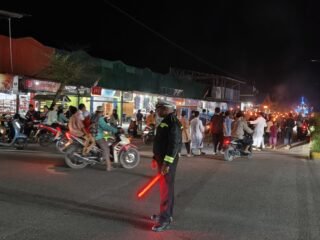 Polres Sarmi Perketat Pengamanan Takbir Keliling Idul Adha 1447 H di Kota Sarmi