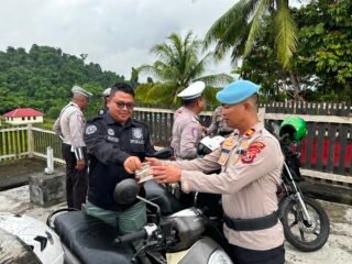 Wujudkan Polisi yang Tertib dan Profesional, Sipropam Polres Sarmi Gelar Razia Internal Personel
