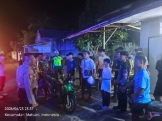 Tingkatkan Keamanan, Kenyamanan dan Ketertiban Masyarakat, TNI, Polri, dan Satpol PP Kota Bitung Rutin Patroli Gabungan