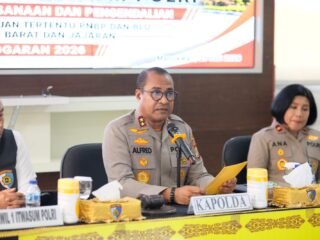 Polda Papua Barat Gelar Taklimat Awal Audit Kinerja Itwasum Polri Tahap II TA 2026 Aspek Pelaksanaan dan Pengendalian