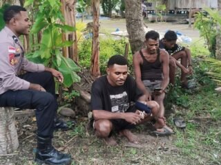Sat Polairud Polres Mamberamo Raya Laksanakan Giat Sambang, Jalin Komunikasi Dan Perkuat Kamtibmas