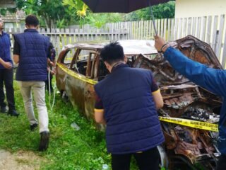 Satreskrim Polres Sarmi Bersama Bidlabfor Polda Papua Laksanakan Pemeriksaan kriminalistik barang bukti