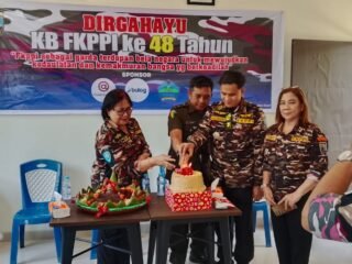 Pererat Tali Silaturahmi dan Kebersamaan, Kasdim 1310/Bitung Hadiri Syukuran HUT ke-48 FKPPI Minahasa Utara dan Bakti Kesehatan Gratis
