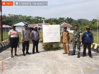 Polsek Pantai Barat Respons Cepat Pemalangan Kantor Distrik, Polisi Kedepankan Mediasi