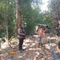 Jaga Kamtibmas Tetap Kondusif, Polsek Tor Atas Gelar Patroli Dialogis Sambangi Pekerja Air Bersih