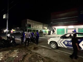 Malam Akhir Pekan, Polres Sarmi Intensifkan Patroli Cipkon Jaga Kamtibmas