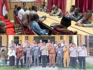 Polres Mamberamo Raya Bersama Pemda dan Tokoh Masyarakat Bahas Antisipasi Karhutla