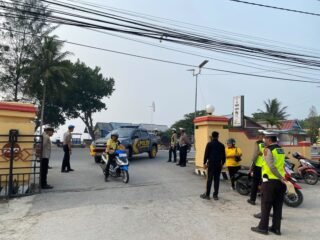 Jelang Ops Patuh 2026, Polres Kaimana Tertibkan Kendaraan Personel, 19 Kendaraan Ditindak Tilang
